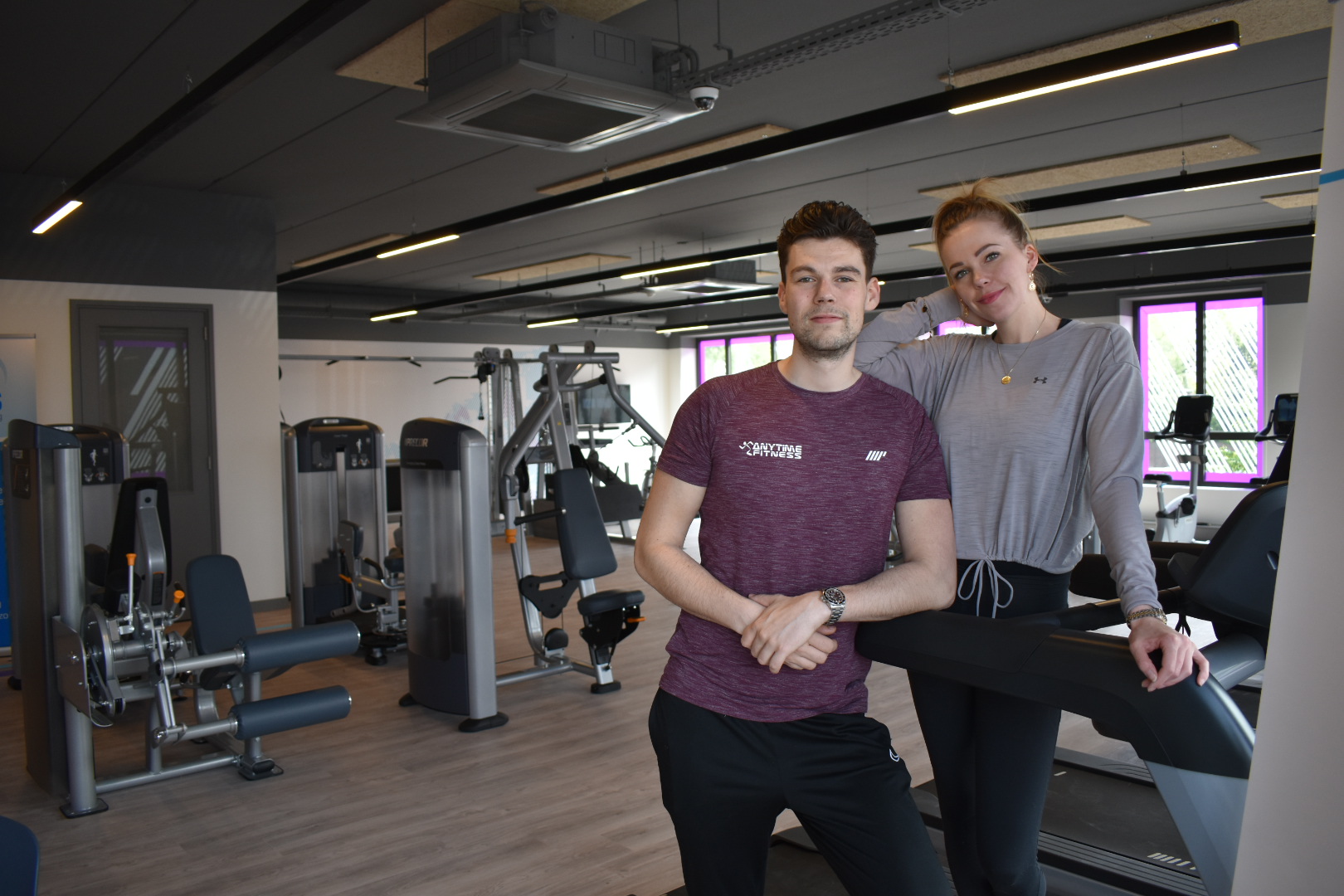 Jennifer & Wouter Waes van Anytime Fitness Breda en Hilvarenbeek