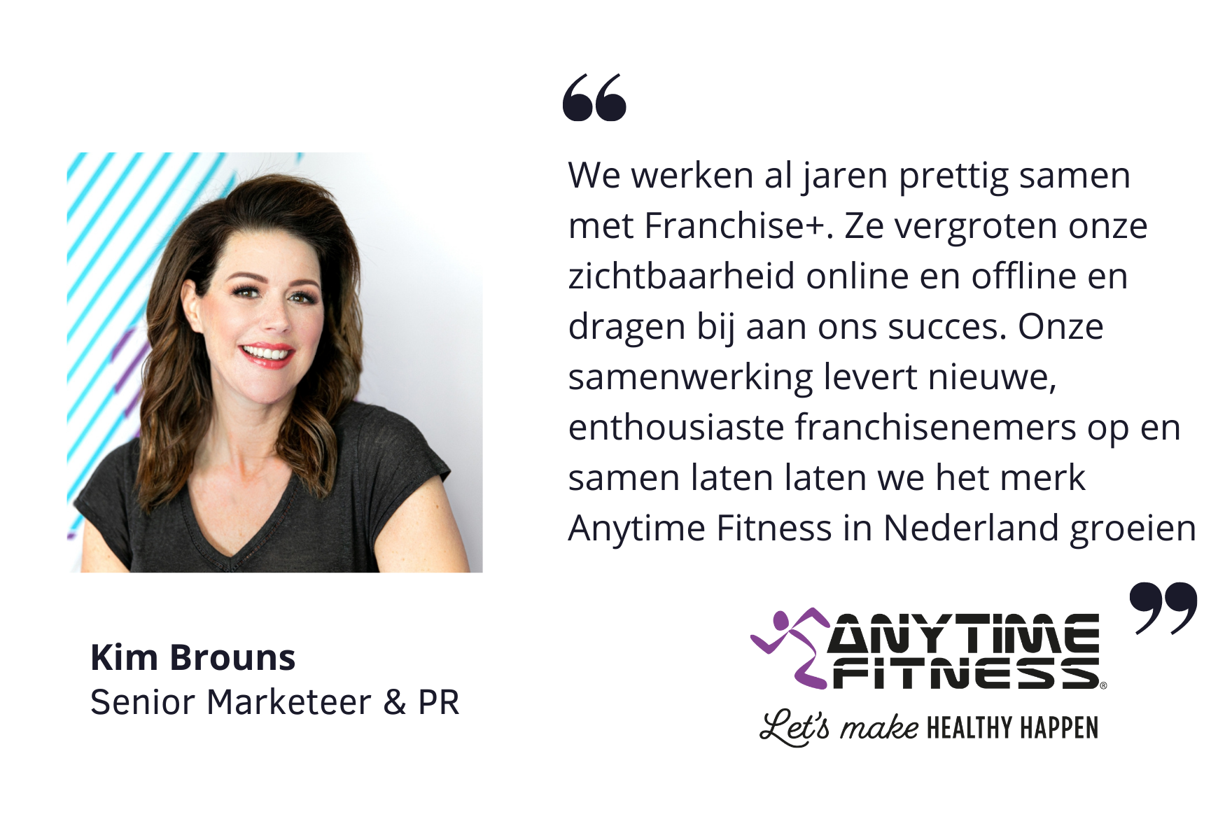 Quote Anytime Fitness franchise