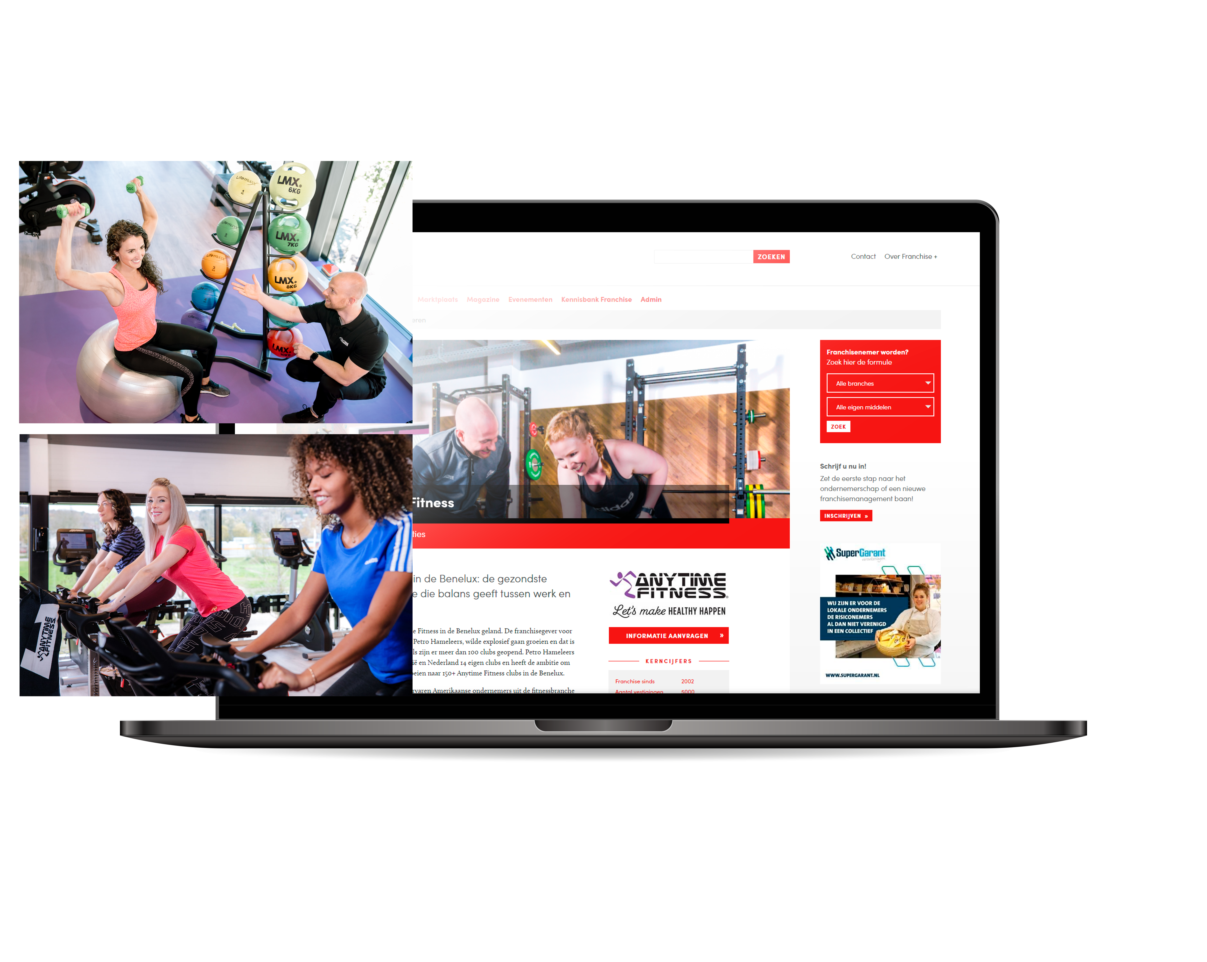 mockup anytime fitness franchise