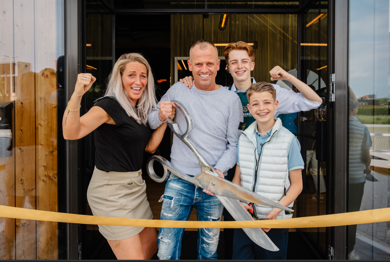 Familie eigenaar De Beren Duiven