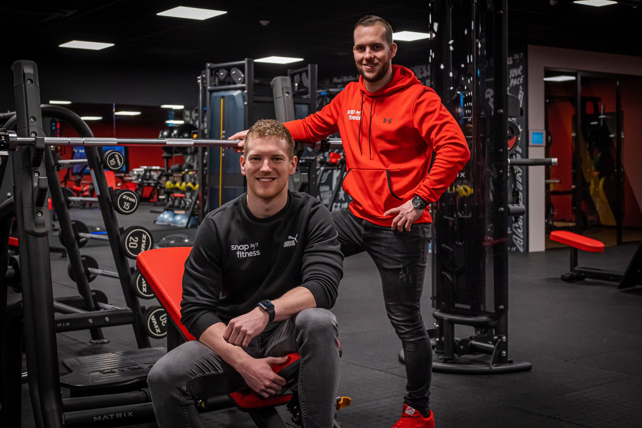 Snap Fitnes Tom & Rik