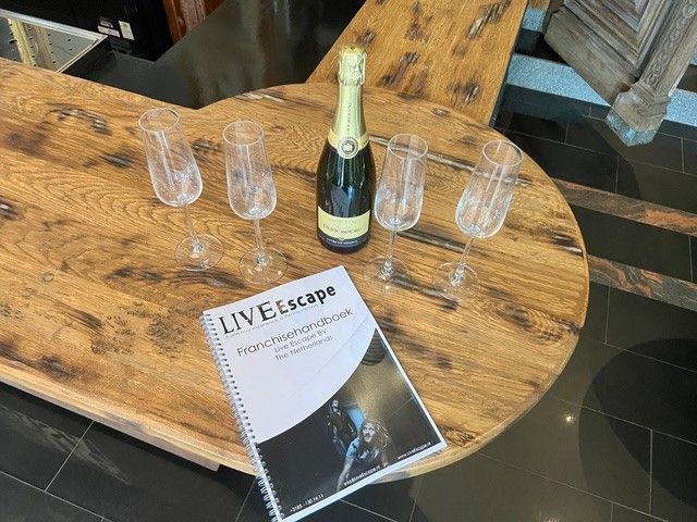 champagne en een overeenkomst