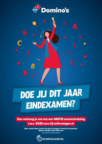OnlineSlagen en franchiseformule Domino's Pizza slaan de handen ineen