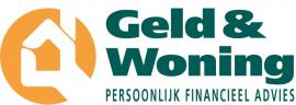 Logo van Geld & Woning met een oranje huis-icoon en de tekst Persoonlijk Financieel Advies.