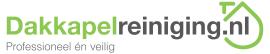 Logo van Dakkapelreiniging.nl met de slogan Professioneel én veilig.