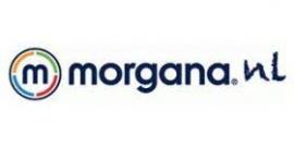 Logo van Morgana.nl met gestileerde letter m en kleurrijke cirkel eromheen.