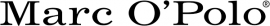 Marc O'Polo-logo in klassieke zwarte serif-letters op een witte achtergrond.