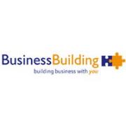 Logo van BusinessBuilding met slogan en puzzelstuk.