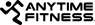 Het logo van Anytime Fitness met een gestileerd rennend figuur naast de merknaam.