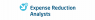 Logo van Expense Reduction Analysts met een blauw cirkelvormig symbool links van de bedrijfsnaam.