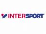 Intersport-logo met rode en blauwe letters op een witte achtergrond.