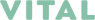 Groene tekst met het woord VITAL in hoofdletters.