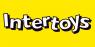 Intertoys-logo op een gele achtergrond.