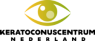 Logo van Keratoconuscentrum Nederland met een gestileerd oog en tekst.