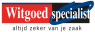 Logo van De Witgoedspecialist met de slogan altijd zeker van je zaak.