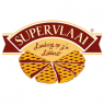 Logo van Supervlaai met gesneden vlaai en de tekst Limburg op z'n Lekkerst.
