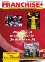 Franchise+ cover editie oktober 2005 met focus op internationale makelaarsindustrie en RE/MAX branding.